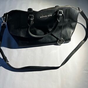 Michael Kors Black Satchel Bag